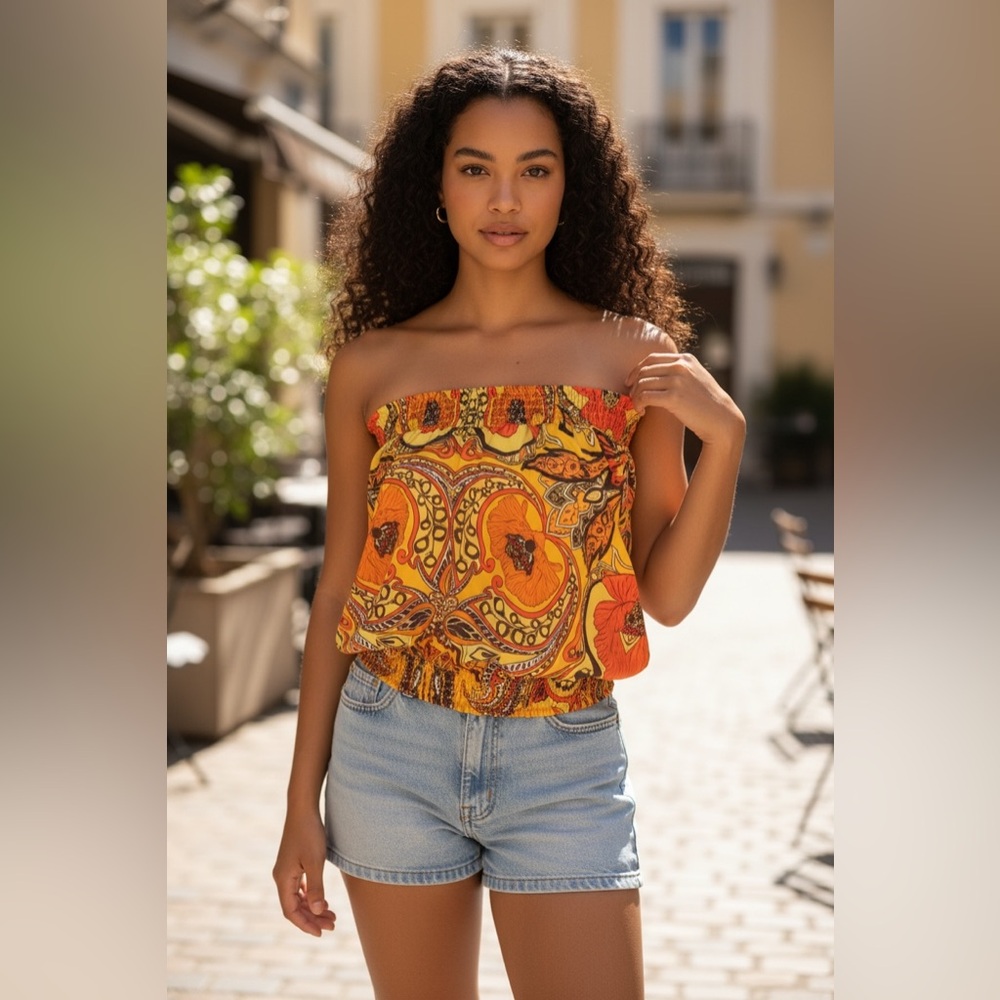 Classique NWT keyhole halter top small